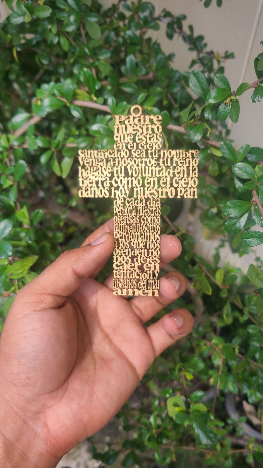 Cruz &laquo;Padre Nuestro&raquo;