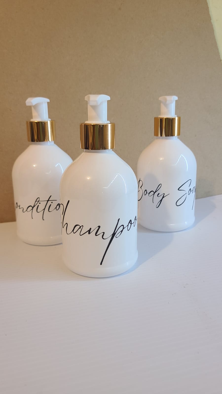 Set de bano personalizado